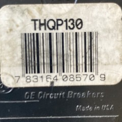 GE 30AMP Circuit Breaker THQP130 1 Pole 120/240V Type THQP Thin