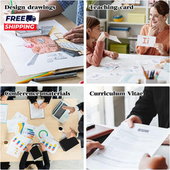 8.5 X 11 Hard Plastic Sheet Protectors Rigid Print Protectors Clear Waterproof
