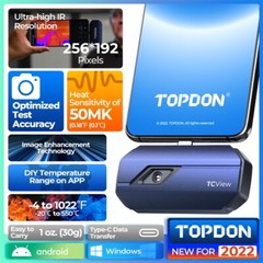 Thermal Camera TOPDON TC001 Portable Infrared Camera 256×192 Pixels For Android