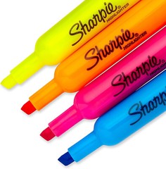 SHARPIE Accent Tank-Style Highlighters 25876 Assorted Colors – 6 Pack