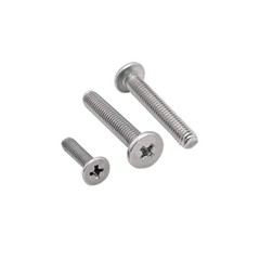 304 Stainless Steel Phillips Utrathin Flat Head Screws M1/M1.6/M2/M3/M4/M5/M6/M8