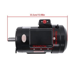 Agricultural Motor 3HP Single-Phase 1800RPM 184T TEFC 208/230V 60Hz 1-1/8In