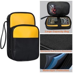 Multimeter Test Lead Kit with Soft Case and Back Probes