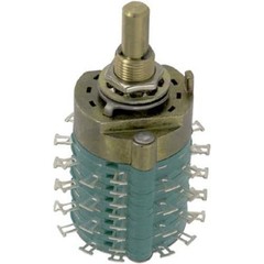 1Pc ELECTROSWITCH INC C4D0412N-A Switch, 0.250 in. Dia., 28 VDC/125 VAC, 0.