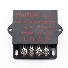 DC 12/24V to DC 5V 3A 15W Buck Converter Voltage Regulator Step Down Module