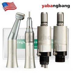 FG1.60/CA2.35mm Dental Slow Speed Contra Angle Handpiece Straight 2/4H Motor Qa