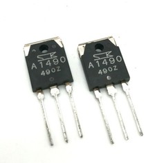 2SA1490N + 2SC3854N Transistor PNP NPN 120V 8A 80W A1490N C3854N TO-3P