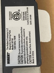 New Hubert 95748 Electric Chafer Heater Warmer Buffet Catering 120V 700W – WH