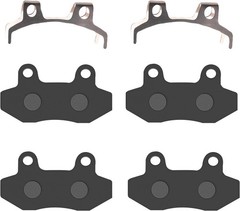 2PCS Brake Pads Set for 150cc 200cc 250cc ATV Dirt Bike Pit Bike Go Kart, go kar