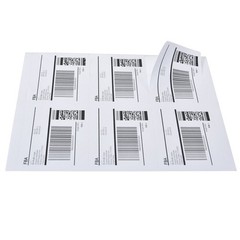 1500 4″ x 3 1/3″ Laser Ink Jet Address Shipping Self Adhesive Labels 6 per sheet