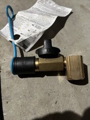 MB Sturgis 3/8″ Quick Disconnect Ball Valve x 1/2″ FNPT LP Gas Plug Set