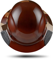 SAFETY Dax Fiber Resin Full Brim Safety Helmet/Hard Hat | 6 Point Suspension for