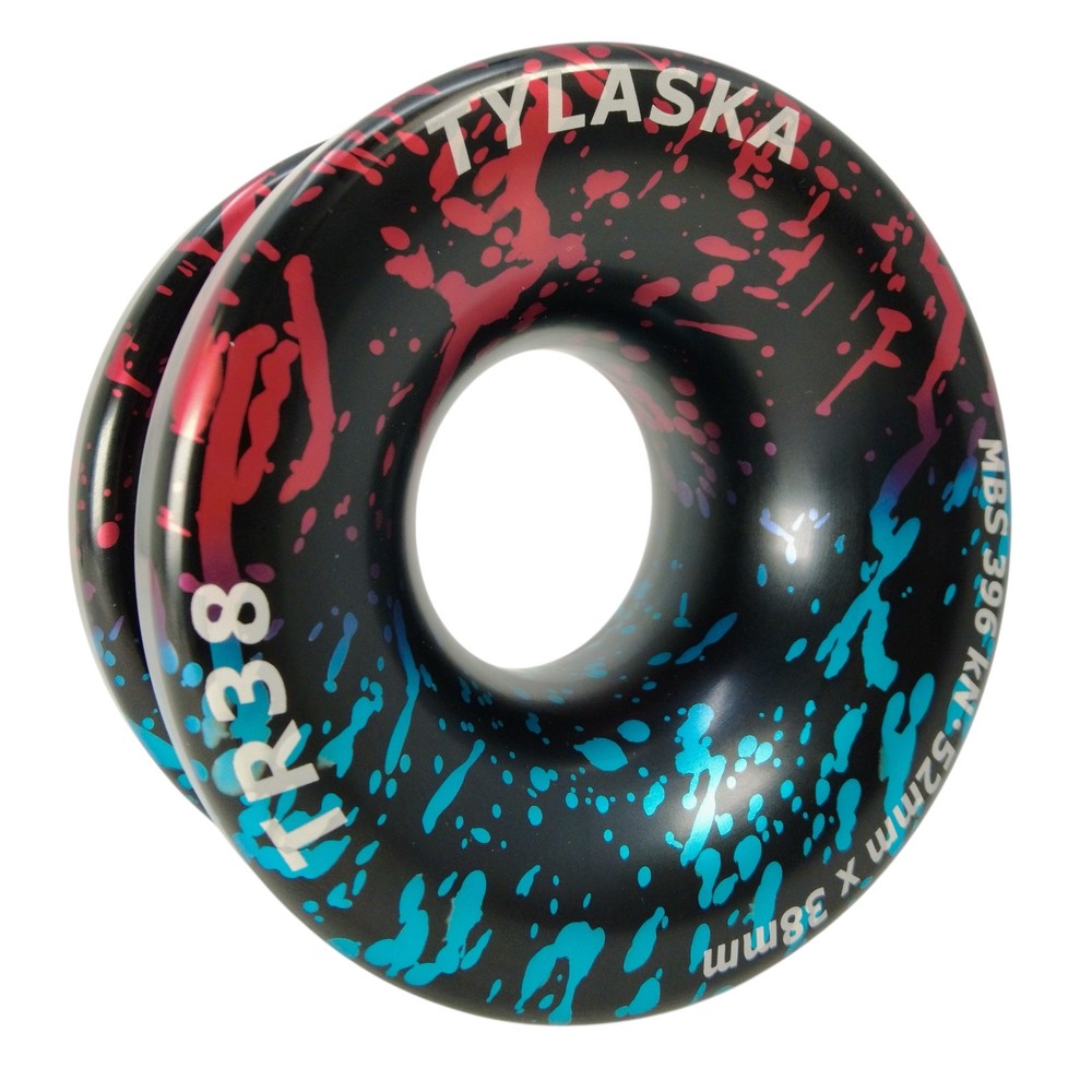 Tylaska TR38 arborist rigging ring TY2738-CL black/blue/red