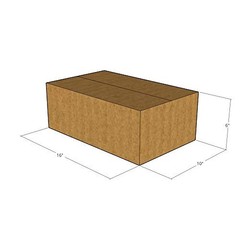 5 16x10x6 Kraft Brown Corrugated Shipping Boxes 32 ECT Double-Wall New