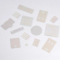 ITO Coated Quartz Glass Windows Plates ITO Fused Quartz Conductive Glass Slide