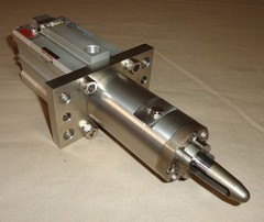 SMC CKQ50-W3876B20 Pneumatic Pin Clamp Cylinder CKQ50W3876B20 NEW