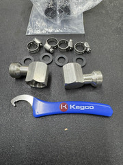 Kegco Adapter Kit Handles Faucet Wrench O Rings Clamps New