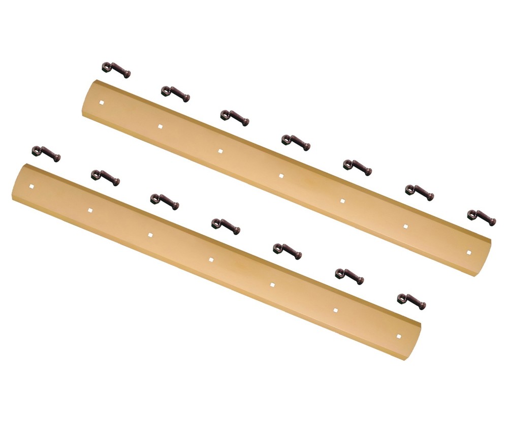 E10021 – 2 Scraper Box Blades w Bolts, fits some Gannon, 7 Bolt, 1/2″x6″x83.63″