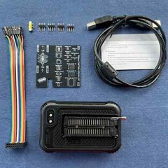XGecu T48 Programmer for SPI/Nor/NAND Flash BIOS + 17-in-1 adapter + ISP cable