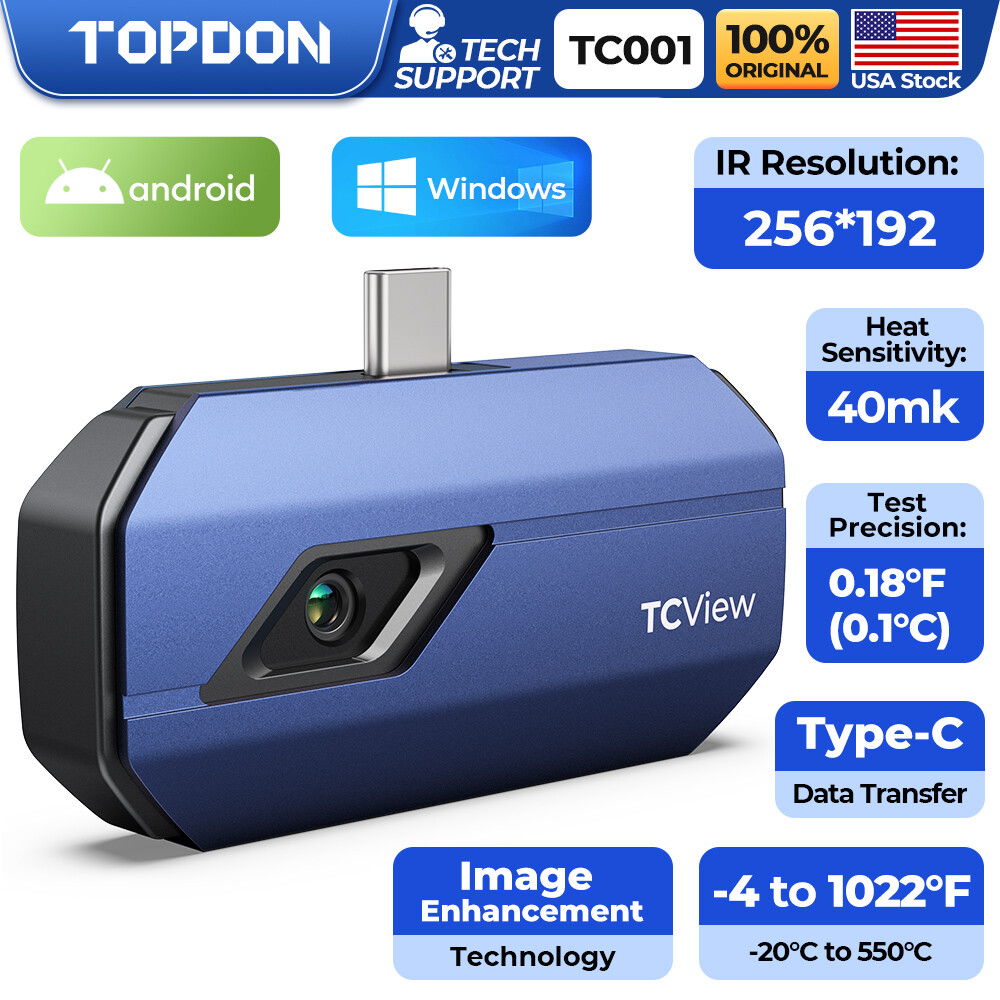 Portable Digital Infrared Thermal Temperature Imager Camera Heating -4℉ to 1022℉