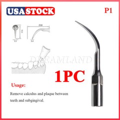 10 X Puntas de escalador ultrasónico dental P1 Fit EMS Cavitron pieza de mano