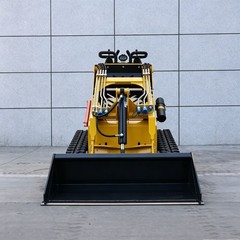 Mini Skid Steer Loader 13.5HP Runtong Engine Compact Stand On Loader Bucket EPA