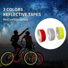 3 Rolls of Reflective Vinyl Tape – 1″ x 10 ft, Perfect for Vehicles and Clothing