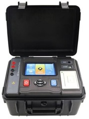 DC Resistance Tester Meter with Range 10.0uΩ to 1000.0KΩ Resolution 0.1uΩ 20A