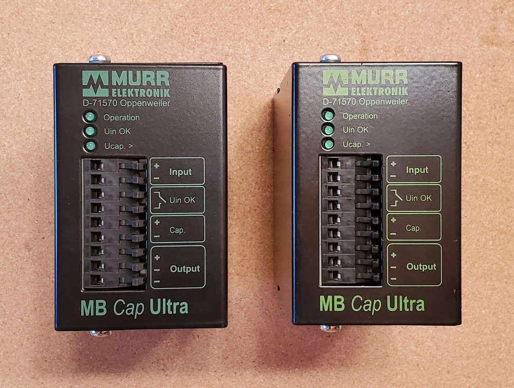 Qty 1 – Murr Elektronik 85460 Maintenance Free Buffer Module MB Cap Ultra – NEW