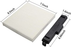68406048AA Cabin Air Filter kit Compatible with Dodge Ram 1500 2500 3500 4500 55