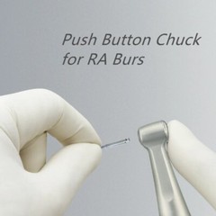 1:1 Contra Angle Handpiece Push Button Chuck RA Bur for NSK FX205 Air Motor