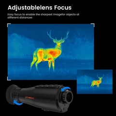 Thermal Monocular AI15 Black Night Vision Monocular