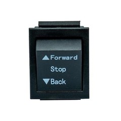 2 Pcs Universal Forward Reverse Switch for 6V 12V 24V Power Wheels, Forward Stop