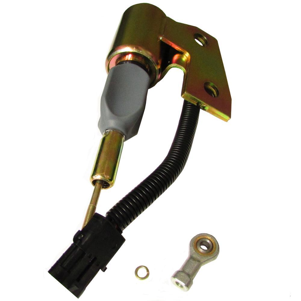 Fuel Shutoff Solenoid Fits Case Skid Steer 1840 1845C 75XT 90XT Replaces J932529