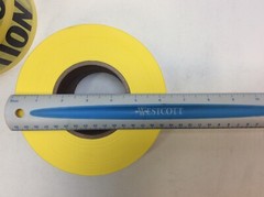 Empire Level 71-1001 1000 ft x 3 in Caution Barricade Tape, Yellow, Misprint