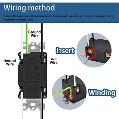 GFCI Outlet 20 AMP AC Receptacles Tamper Resistant LED Indicator Indoor Outdoor
