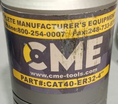 CME Tools Cat 40 ER-32-4″ Collet Chuck