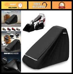 Heavy-Duty Mini Skid Steer Loader Cover for Snow, Rain & Dust Protection – 600D