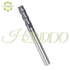 5 Pcs 3/16″ 4 Flute 2″ Overall Length Regular Carbide End Mill – TiALN COATED