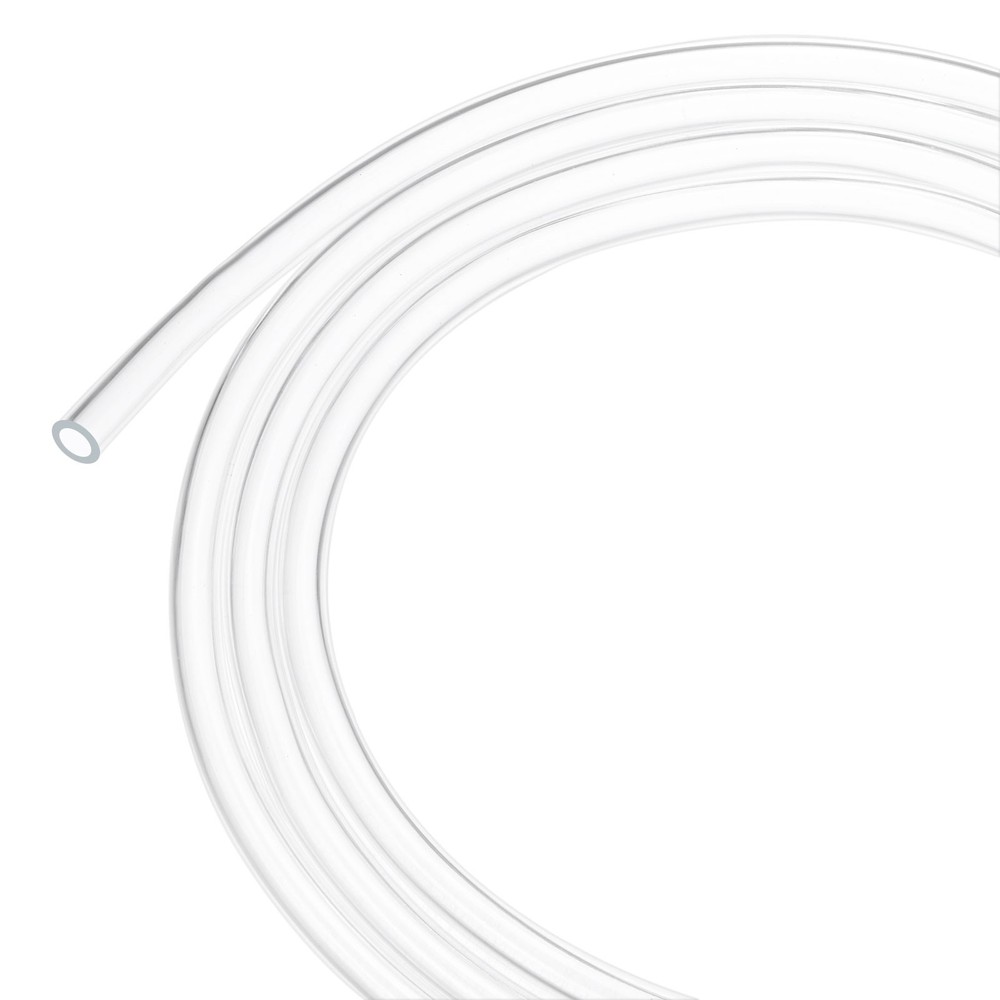 Clear Plastic Tubing, 0.24Inch(6mm) ID 0.35Inch(9mm) OD, 26ft(8m) Length
