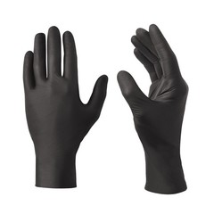 Disposable Nitrile Gloves 100 Count Size Large One Size Fits Most