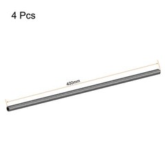 4pcs Carbon Fiber Round Tube 5mm x 3mm x 400mm for RC Airplane Quadcopter