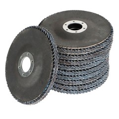 50Pack 4-1/2″ X 7/8″ 40 Grit T29 Premium Zirconia Flap Disc Sanding Grinding