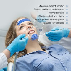 Dental Ortho Reverse Forward Pull Headgear Double/Single Lever Multi Adjustable