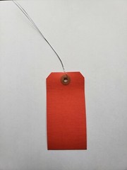 Large Size #5 Wired Tags 4 3/4″ x 2 3/8″ Colored Manila Shipping 100 200 300 500