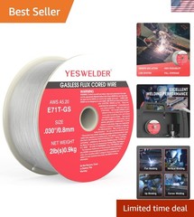MIG Welding Wire .030-Inch, 2-Pound Gasless Self-Shielding Flux Core Wire