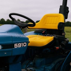 For Ford/New Holland 5600 5610 5900 Yellow Tractor Suspension Seat Universal