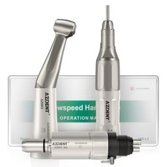 Dental E-generator LED High low Speed Handpiece Turbine kit 2/4Hole