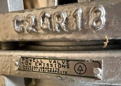 POWELL 2.5″ Class 300 CR13 HF 316 STAINLESS STEEL BALL VALVE WC8 2-½”