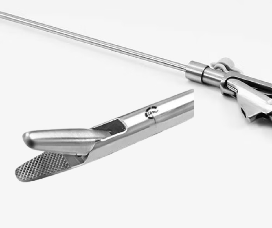 Laparoscopic Straight Type Needle Holder 5mm x 330mm Reusable SS Instrument CE